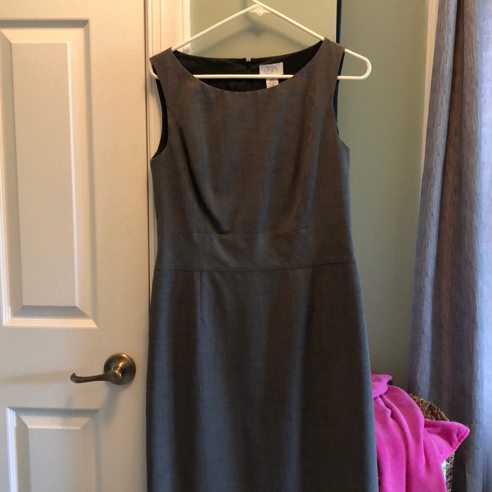 LOFT size 10 boat neck dress